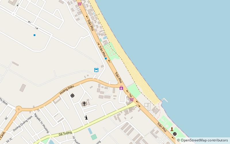 Nha Trang Beach location map