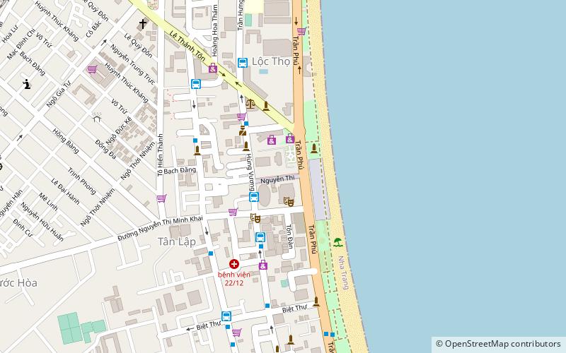 night market nha trang location map
