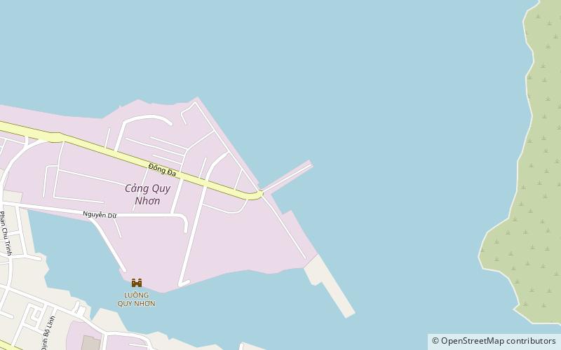 Thị Nại Port location map