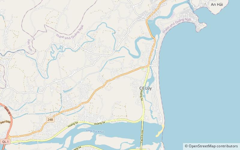 Chứng tích thảm sát Mỹ Lai location map