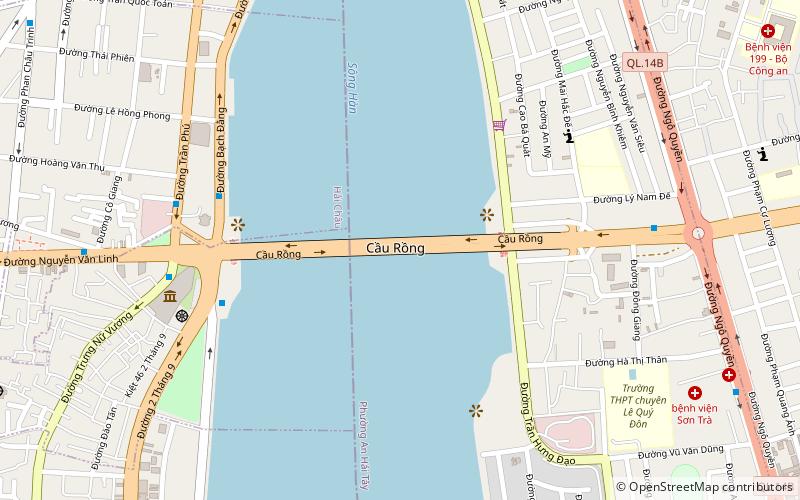 Dragon River Bridge location map