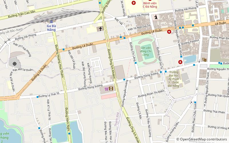con market da nang location map