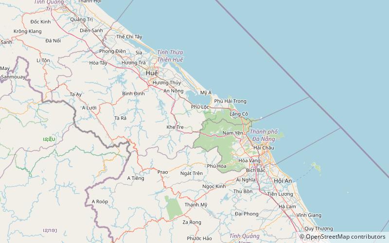Nationalpark Bạch Mã location map