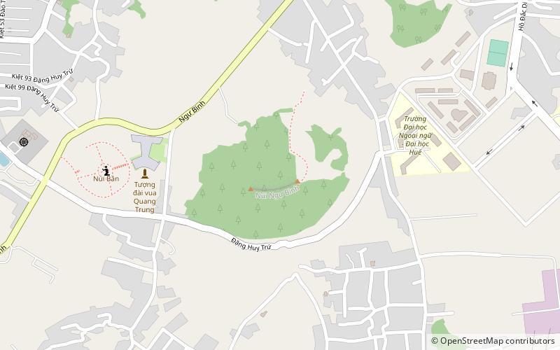Mount Ngự Bình location map