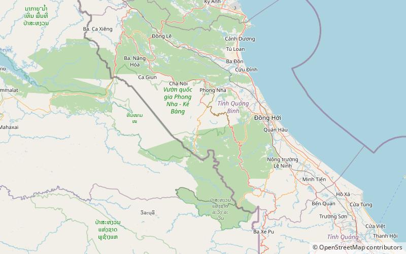 Bố Trạch District location map