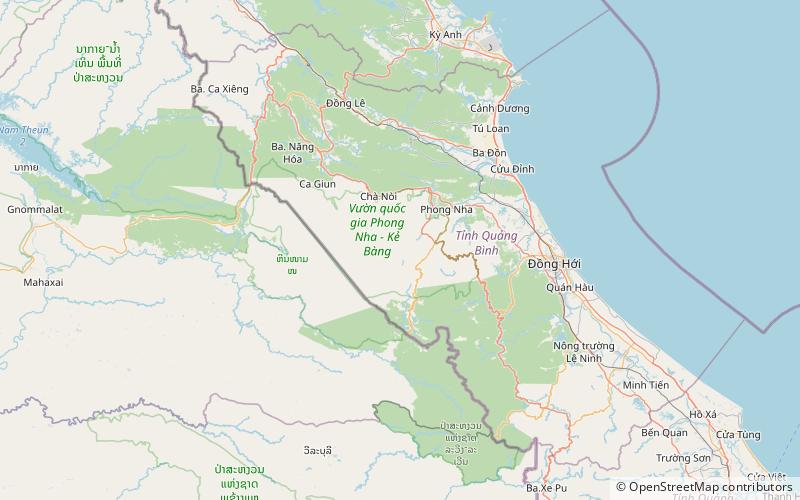 The Road of Heritage Sites in Central Vietnam location map