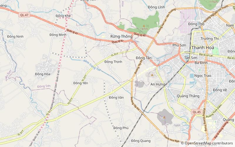 Đông Sơn District location map