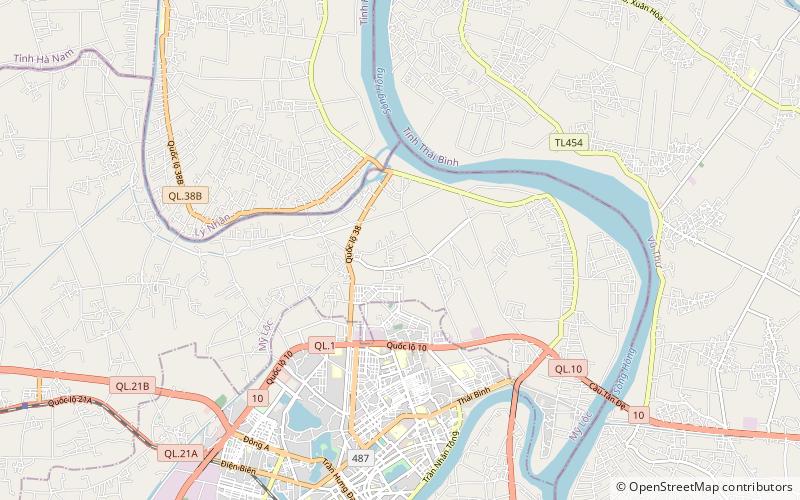 my loc district nam dinh location map