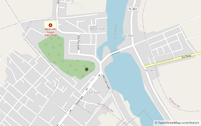 district de kien thuy location map