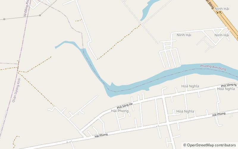 district de duong kinh haiphong location map