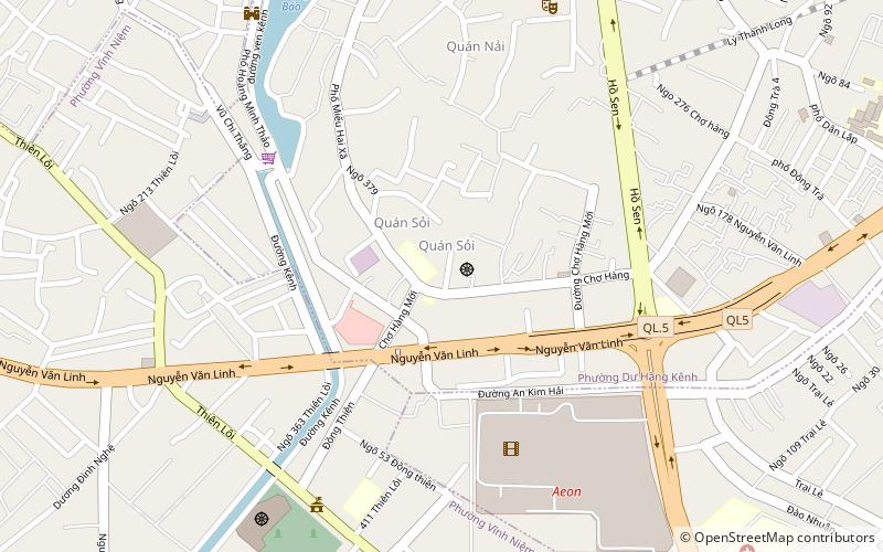 le chan district hajfong location map