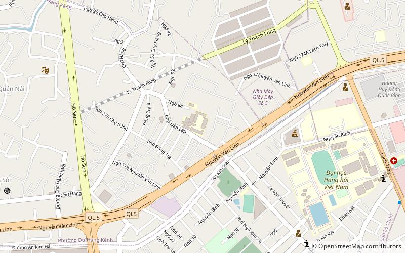 Hai Phong University location map