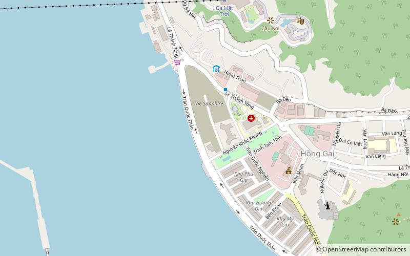 hong gai halong location map