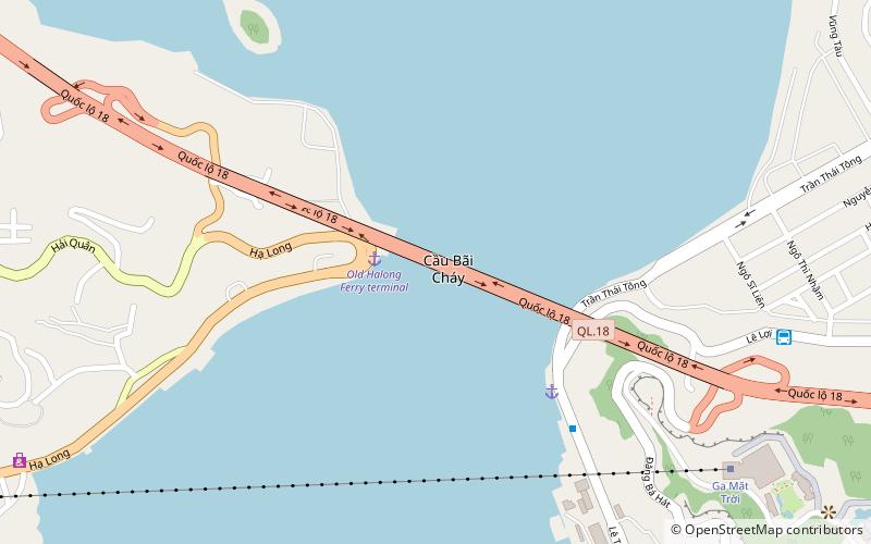 Cầu Bãi Cháy location map