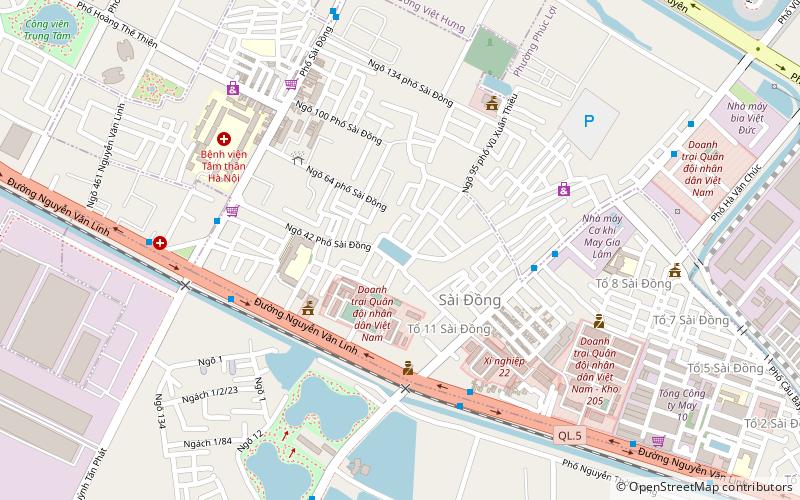 Long Biên District location map