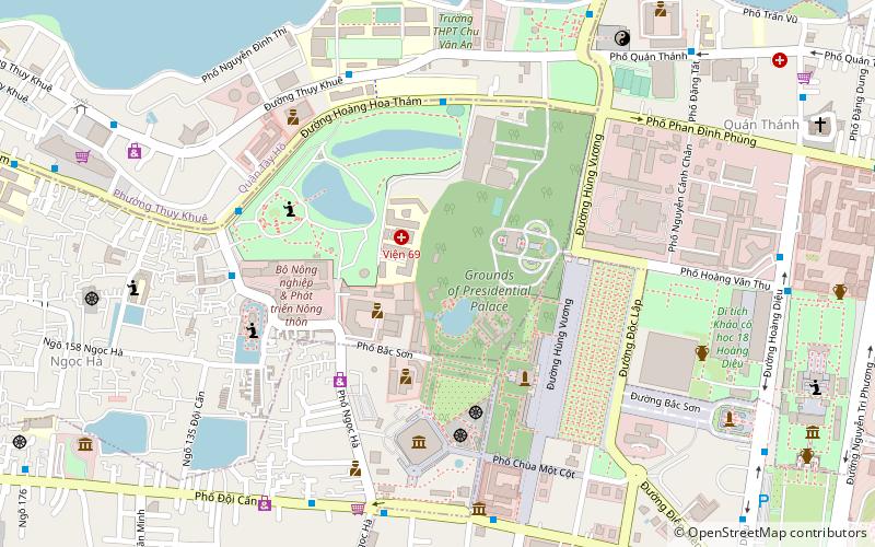 Presidential Palace Historical Site location map