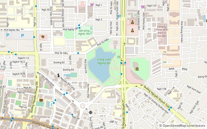 Công viên Nghĩa Đô location map