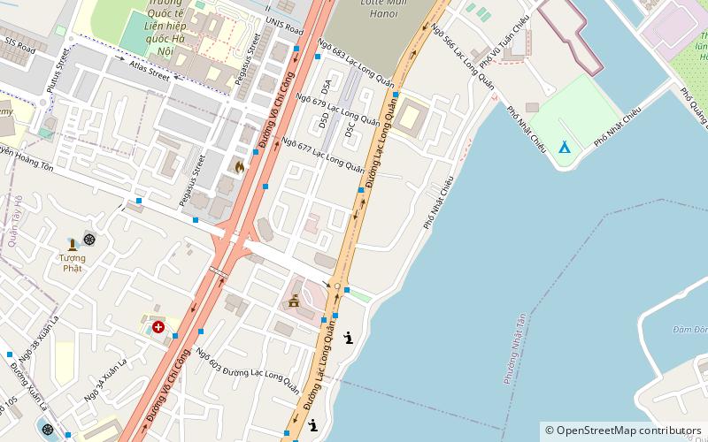Tây Hồ District location map
