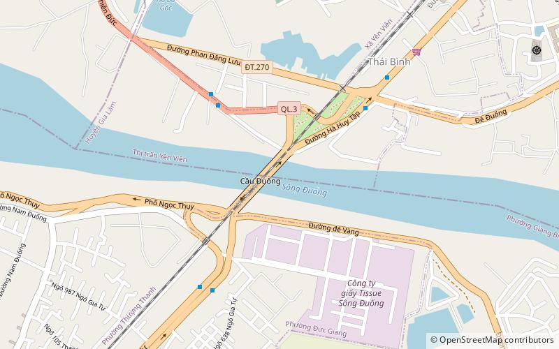 Sông Bé Bridge location map