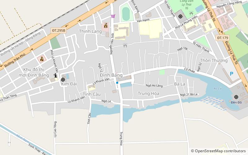 Đình Bảng communal house location map
