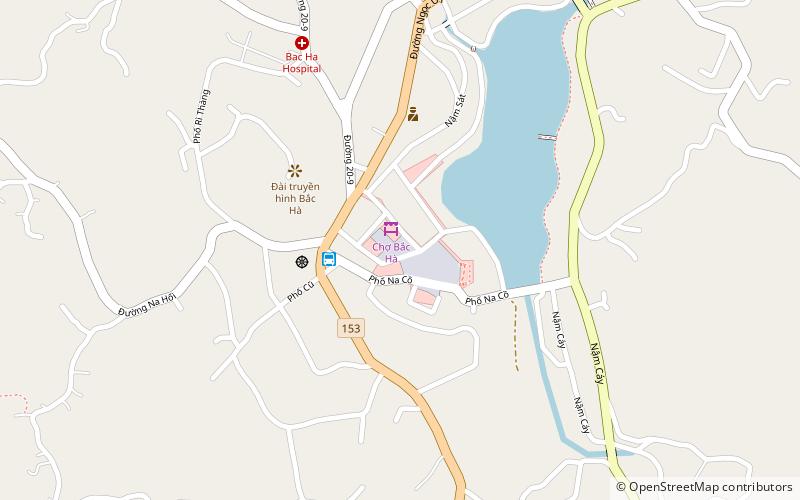 Bac Ha Market location map