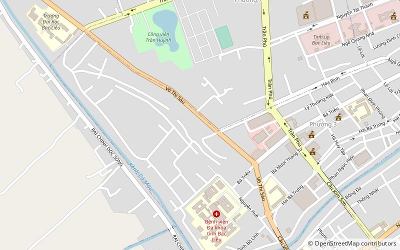ward 3 bac lieu location map