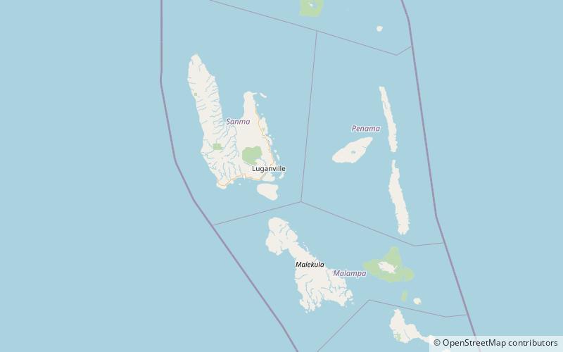 Tutuba Island location map