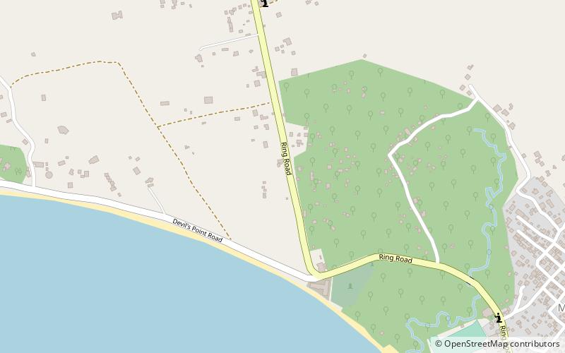 secret gardens cultural centre and native reserve mele island location map