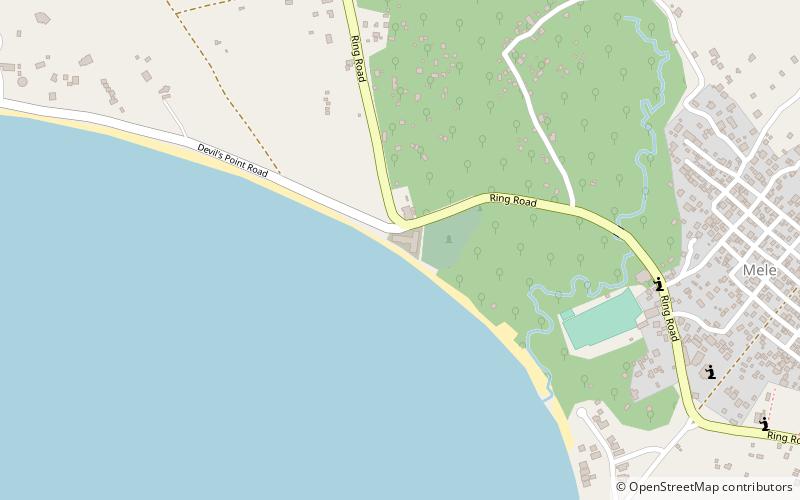 Mele location map