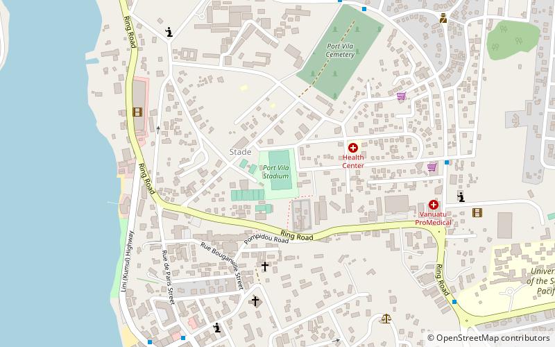 port vila municipal stadium location map