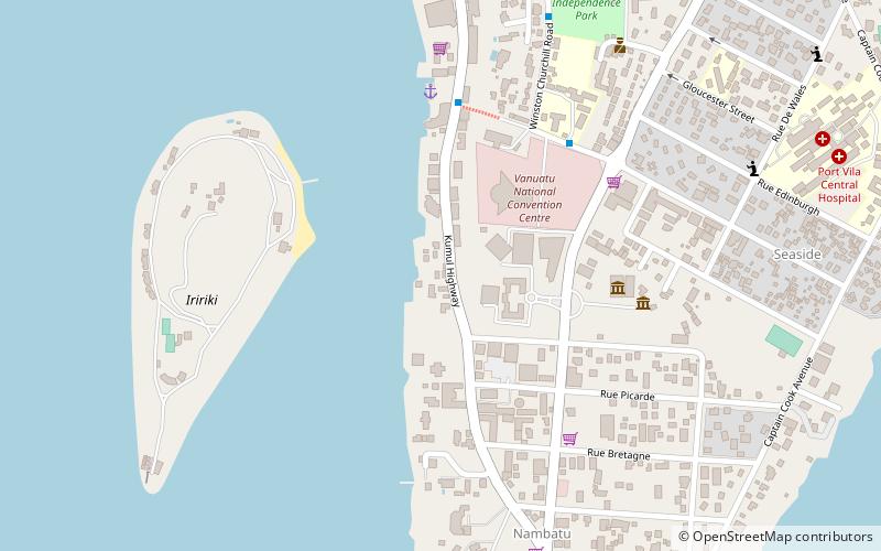 yachting world port vila location map