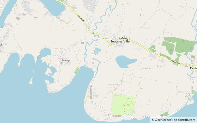 Lapita-Friedhof Teouma location map