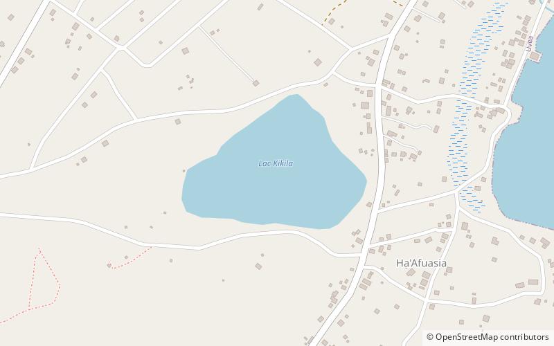 Lake Kikila location map
