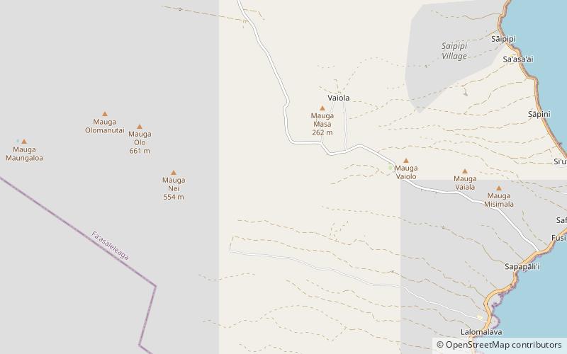 Distrito de Fa'asaleleaga location map