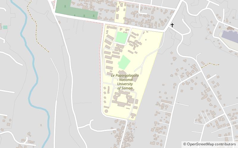 national university of samoa apia location map