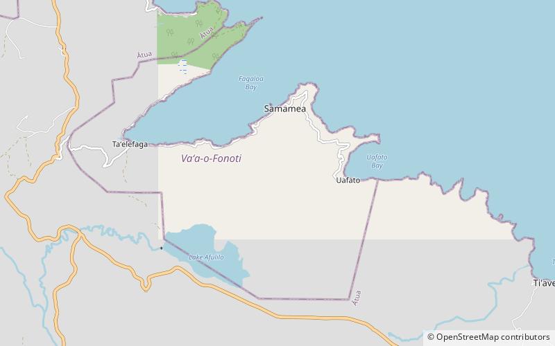Va'a-o-Fonoti location map