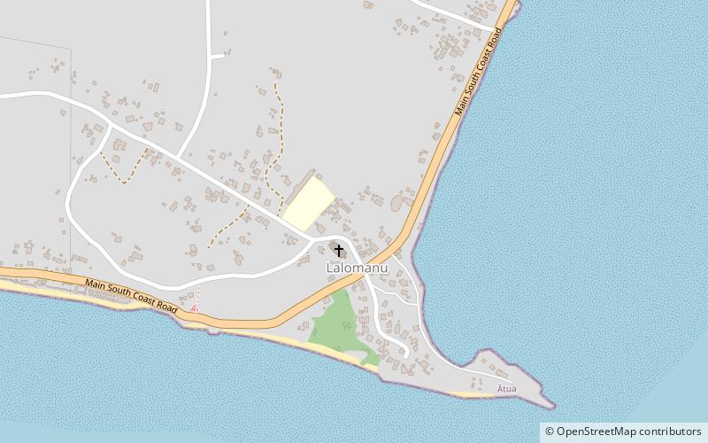 Lalomanu location map