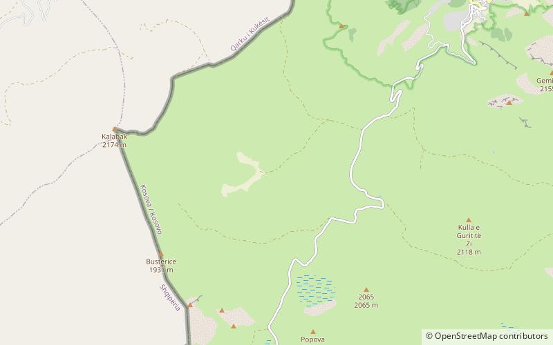 Kruševačka Planina location map
