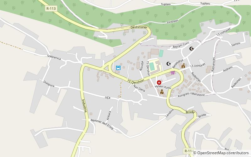 Opoja location map