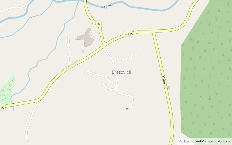 Brezovica location map