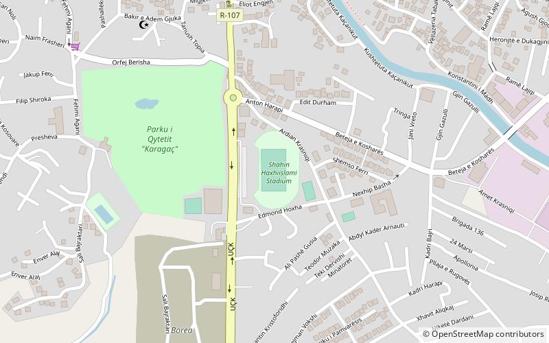 Stadion im. Shahina Haxhiislamiego location map