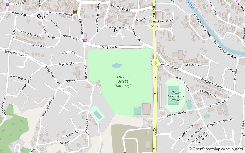 big park peja location map