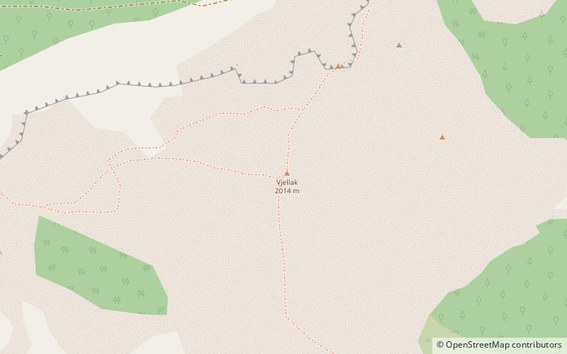 maja e vjelakut parque nacional bjeshket e nemuna location map
