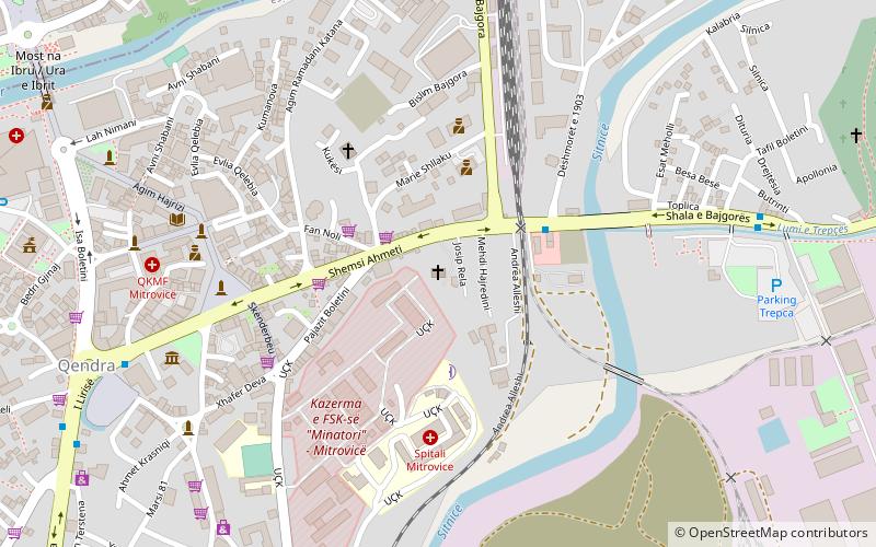 orthodox church mitrovica location map