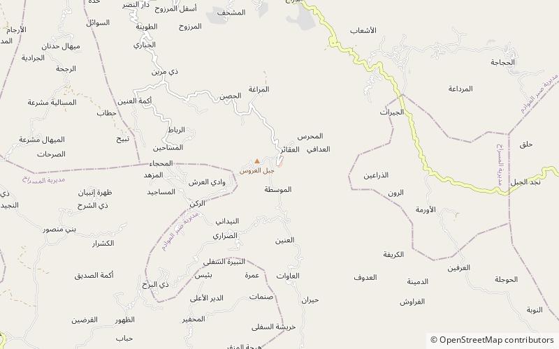 Jabal Sabir location map