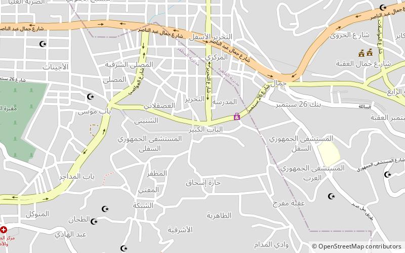 albab alkbyr taizz location map