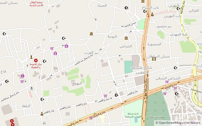 biblioteca nacional de yemen sana location map