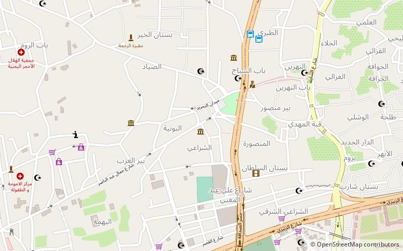 Yemen Military Museum location map