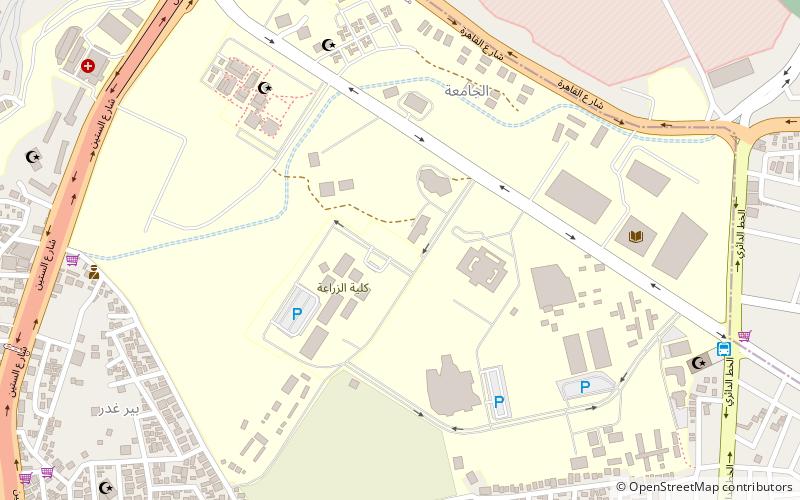 Sanaa University location map