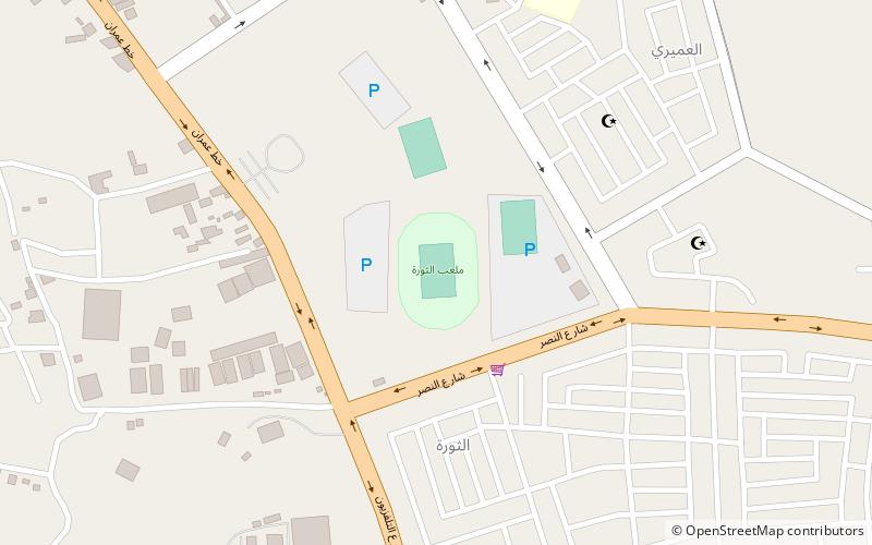 Althawra Sports City Stadium location map